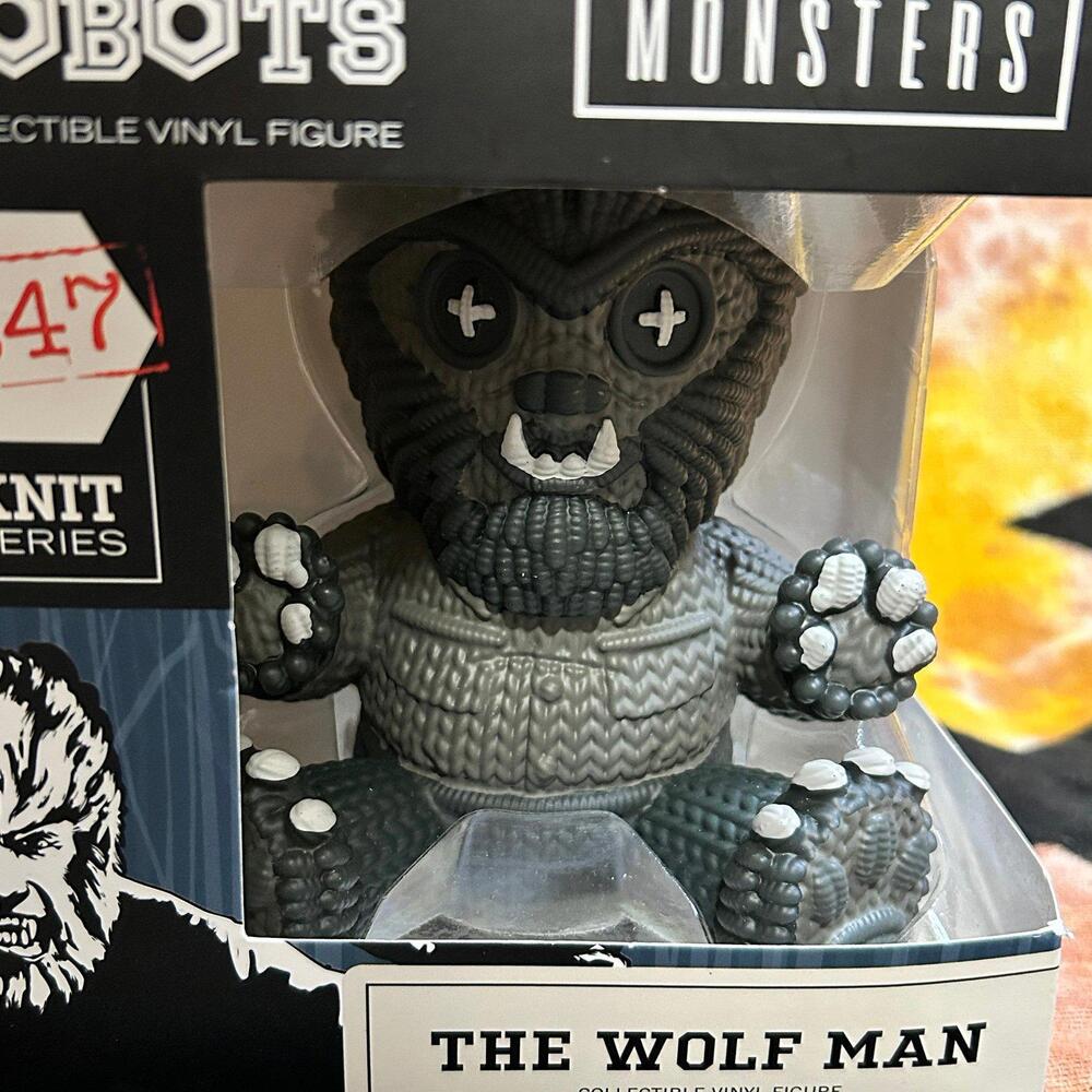 Handmade by Robots Universal Monsters The Wolf Man #247 Vinyl Figure NIB